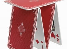 Kółko i krzyżyk, domino, chińczyk. Tym razem nie chodzi o gry, tylko o przedmioty, które powstały z sentymentu do dawnych czasów. <BR /> RYNEK. Stolik, płyta MDF, 50 x 36 cm, wys. 50 cm Seletti 658 zł via Rocca 50 46019 - Viadana - MN - Italy SLOWA KLUCZOWE: badinicreateam studio badini createam