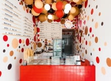 Lodowato w Katowicach. Projekt: Kolektyw Musk, lodziarnia, lody