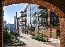 Browary Wrocławskie - nowe budynki nawiązują do XIX-wiecznej architektury przemysłowej