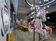 restauracja, cyrk, oryginalna restauracja