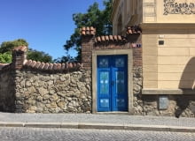 Drzwi malowane - Kutna Hora, Czechy Drzwi malowane - Kutna Hora, Czechy