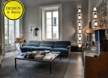 Mieszkanie w eklektycznym stylu w XVIII-wiecznym pałacu w Mediolanie. Projekt: DIMORE Studio. mieszkanie w eklektycznym stylu, desigm w domu, dom, oryginalny dom