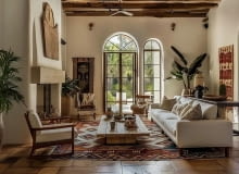 Wnętrza w hiszpańskim stylu: tradycja i elegancja Wnętrza w hiszpańskim stylu: tradycja i elegancja