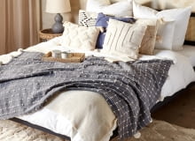 Koc YASAM Bawełna 125 x 150 cm Piaskowy Koc YASAM Bawełna 125 x 150 cm Piaskowy