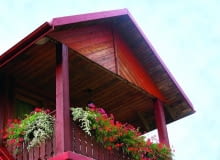 Drewniana podbitka dachowa Drewniana podbitka dachowa