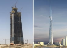 Jeddah Tower (Dżudda w Arabii Saudyjskiej)