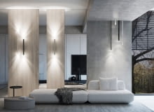Funkcjonalne oświetlenie zapewnia komfort przebywania w domu Oświetlenie salonu
