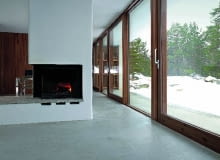 Grubość ramy okiennej z drewna może wynosić prawie 10 cm okna drewniane