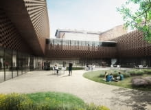 Wydział Radia i Telewizji Uniwersytetu Śląskiego - wizualizacja