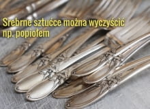 Srebro utlenia się i pokrywa czarnym nalotem