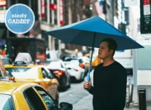 "Sa" - parasol jak origami; proj. Justin Nagelberg i Matthew Waldman niezły gadżet, parasol, oryginalny parasol, ciekawa parasolka, dobry projekt,