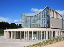 Filharmonia Gorzowska, Gorzów Wielkopolski, projekt: Biuro Projektów Budownictwa Ogólnego BUDOPOL SA Filharmonia Gorzowska, Gorzów Wielkopolski, projekt: Biuro Projektów Budownictwa Ogólnego BUDOPOL SA