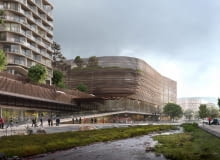 Projekt zabudowy dzielnicy Nygardstangen w Bergen Projekt zabudowy dzielnicy Nygardstangen w Bergen