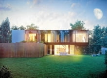 Przeszklone płaszczyzny sprawiają, że ogrodowa elewacja w dzień jest dyskretnie transparentna, za to wieczorem rozbłyska światłem, ukazując efektowne wnętrza stal kortenowska jest uniwersalna. nie szkodzi jej żadna pogoda i nie wymaga pielęgnacji. Do tego pięknie się starzeje, nabierając rdzawej patyny. Przeszklone płaszczyzny sprawiają, że ogrodowa elewacja w dzień jest dyskretnie transparentna, za to wieczorem rozbłyska światłem, ukazując efektowne wnętrza stal kortenowska jest uniwersalna. nie szkodzi jej żadna pogoda i nie wymaga pielęgnacji. Do tego pięknie się starzeje, nabierając rdzawej patyny.