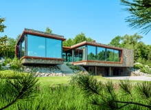 Domy z efektowną  elewacją