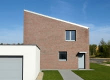 Dom typ A na osiedlu Srebrne Stawy. Pierwsze budynki powstały już w 2012 roku Dom typ A na osiedlu Srebrne Stawy. Pierwsze budynki powstały już w 2012 roku