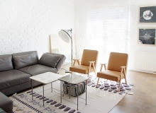 Apartament w Sopocie; proj.Marta Napiórkowska-Łosin ManaDesign stylowe mieszkanie, dobrze urządzone mieszkanie