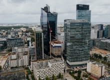 Skyliner II w trakcie budowy