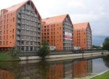 aura gdans, wyspa spichrzow, gdansk, projekt, apartament