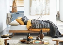 POWITANIE JESIENI. Szwedzki producent H&M Home proponuje na jesień gładką, bawełnianą pościel w stonowanych kolorach. Jednokolorowe zestawienia to bardzo modny pościelowy trend. www2.hm.com/pl