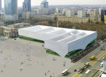 Tak wyglądała koncepcja budynku Muzeum Sztuki Nowoczesnej Tak wygląda ostateczna koncepcja budynku Muzeum Sztuki Nowoczesnej