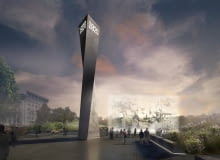 Projekt pomnika Bitwy Warszawskiej 1920 prygotowany przez Nizio Design International