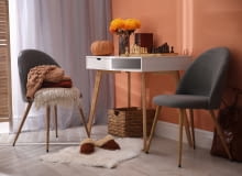 Barwy ciepłe we wnętrzach Barwy ciepłe we wnętrzach