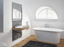 Alta, marmorin, łazienka, wanna, umywalka, nowoczesna wanna