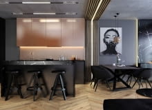 Marek Mróz - Miedziany loft, FertigDeska Chevron Dąb Country