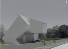 Wizualizacja projektu domy 45-45 autorstwa Hugona Kowalskiego h3ar, konkurs, hugon kowalski, nagroda, international design award, dom 45-45