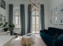 Mieszkanie we Wrocławiu z elementami zieleni i złota Mieszkanie we Wrocławiu z elementami zieleni i złota