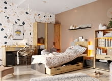 Obecnie meble do pokoju dziecięcego mają stonowany i uniwersalny charakter, co daje duża swobodę aranżacyjną i zapewnia ponadczasowość mebli / kolekcja Qubic Pokój dziecięcy z marką Lenart