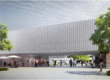 warszawa, jems architekci, projekt, targowisko, banacha, zieleniak