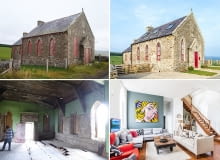 kaplica, dom w kaplicy, ciekawy dom