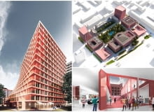 Warszawa. Wizualizacja nowych budynków, które mogą powstać przy głównym kampusie SGH przy al. Niepodległości 162 Warszawa. Wizualizacja nowych budynków, które mogą powstać przy głównym kampusie SGH przy al. Niepodległości 162