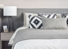 Łóżko kontynentalne Łóżko kontynentalne