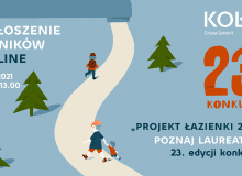 Ogłoszenie wyników konkursu KOŁO „Projekt Łazienki 2021”