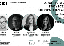 Architektura społecznie odpowiedzialna. Bezpłatne webinarium z cyklu #GeberitDlaMłodych Architektura społecznie odpowiedzialna. Bezpłatne webinarium z cyklu #GeberitDlaMłodych