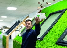 Energooszczędna konstrukcja okien GREENVIEW to niższe koszty ogrzewania poddasza. Energooszczędna konstrukcja okien GREENVIEW to niższe koszty ogrzewania poddasza.