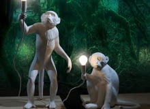 Lampy Małpy, Seletti Palmy, małpy, ananasy - moda na egzotyczne motywy w designie