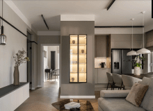 Nowoczesne 92-metrowe mieszkanie we Wrocławiu - projekt pracowni KODO