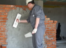 Ściany działowe można wykonać jako murowane (na zdjęciu z cegły ceramicznej) lub z płyt gipsowo-kartonowych Ściany działowe można wykonać jako murowane (na zdjęciu z cegły ceramicznej) lub z płyt gipsowo-kartonowych