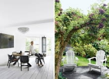 Laura Bergsoe - stolarz przy pracy Laura Bergsoe - stolarz przy pracy