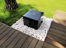 Fontanna - kostka granitowa w komplecie ze zbiornikiem i pompą, ok. 3900 zł, Chronos Fontanna - kostka granitowa w komplecie ze zbiornikiem i pompą, ok. 3900 zł, Chronos