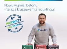 Pierwszy w Polsce beton workowany z kruszywem z recyklingu betonu Pierwszy w Polsce beton workowany z kruszywem z recyklingu betonu