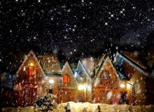 Ozdoby świąteczne na zewnątrz domu Ozdoby świąteczne na zewnątrz domu