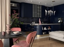 Apartament na warszawskim Powiślu - energia i ekstrawagancja