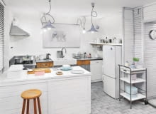 Meble kuchenne, biała kuchnia