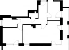 Trzypokojowe, 59,4 m kw., dla 4 osób Trzypokojowe, 59,4 m kw., dla 4 osób