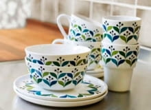 ceramika, sagaform, kubki, talerze, design, skandynawia